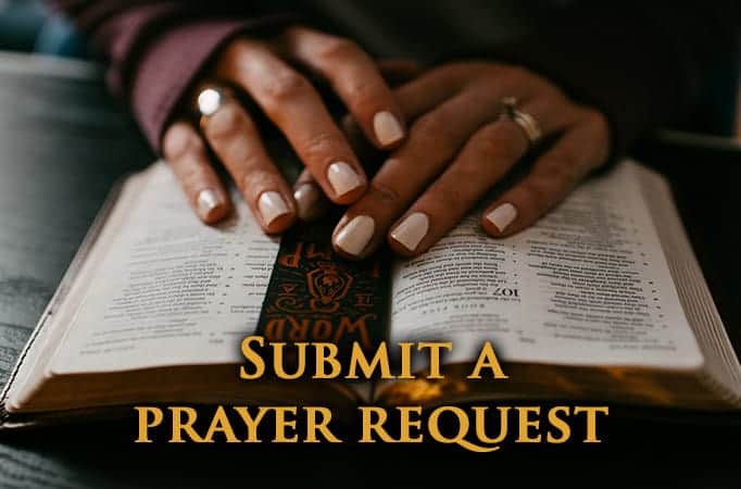 Submit a Prayer Request
